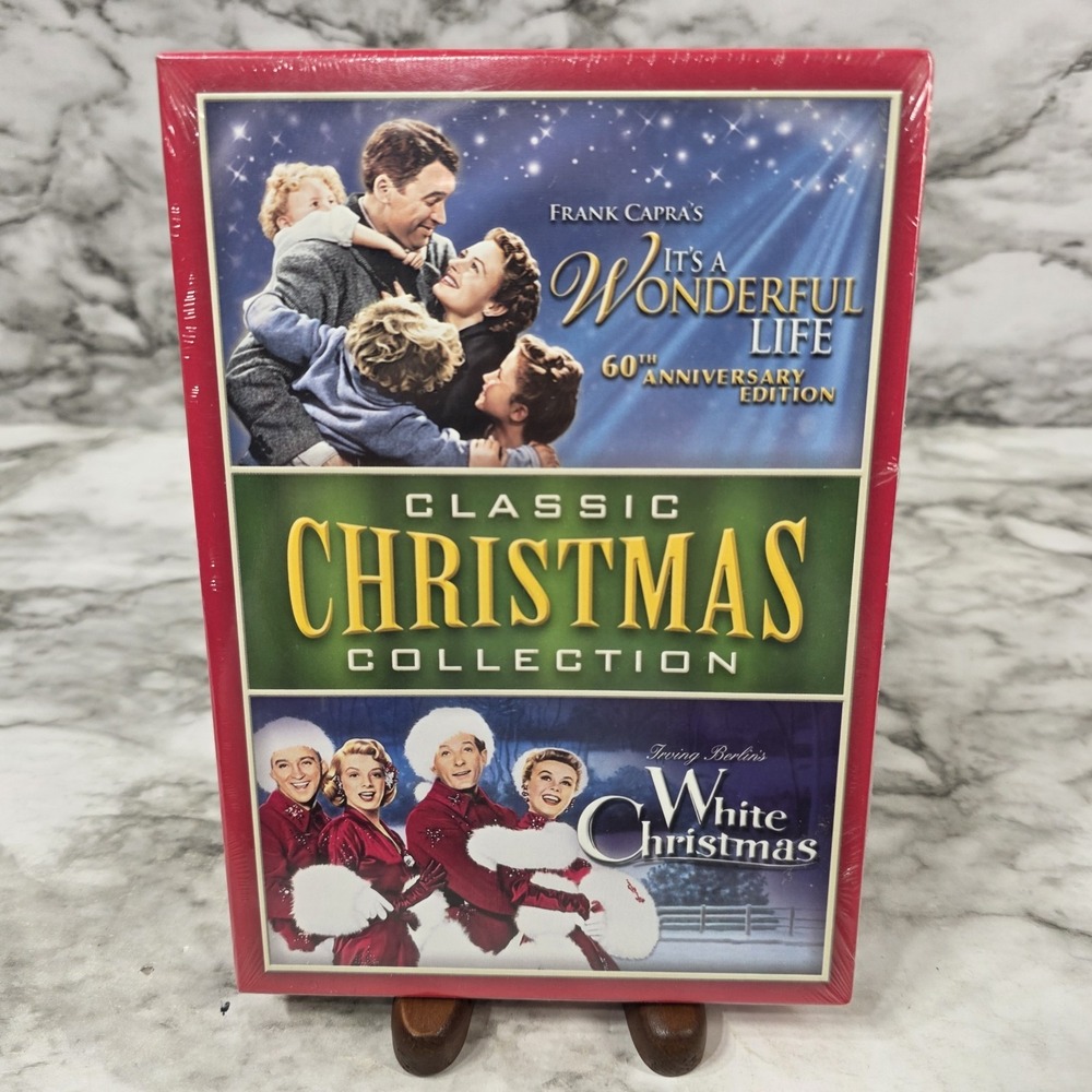 IT'S A WONDERFUL LIFE/WHITE CHRISTMAS Classic Collection Double Feature DVD NEW